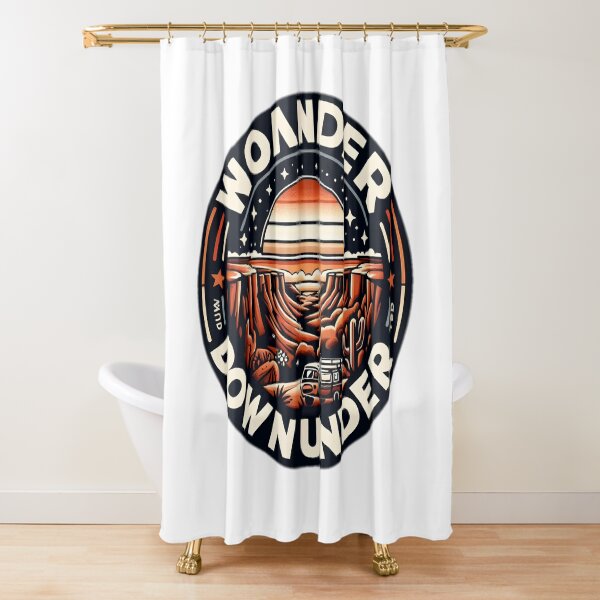 Item preview, Wonder Down Under Sticker designed and sold by NCNGDESIGN.