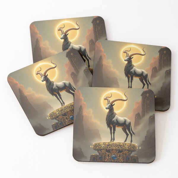 Artikelvorschau, Antilope mit Sonnenfinsternis entworfen und verkauft von HabitableMoons.