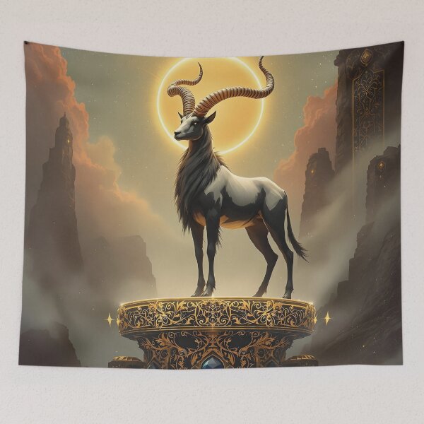 Artikelvorschau, Antilope mit Sonnenfinsternis entworfen und verkauft von HabitableMoons.
