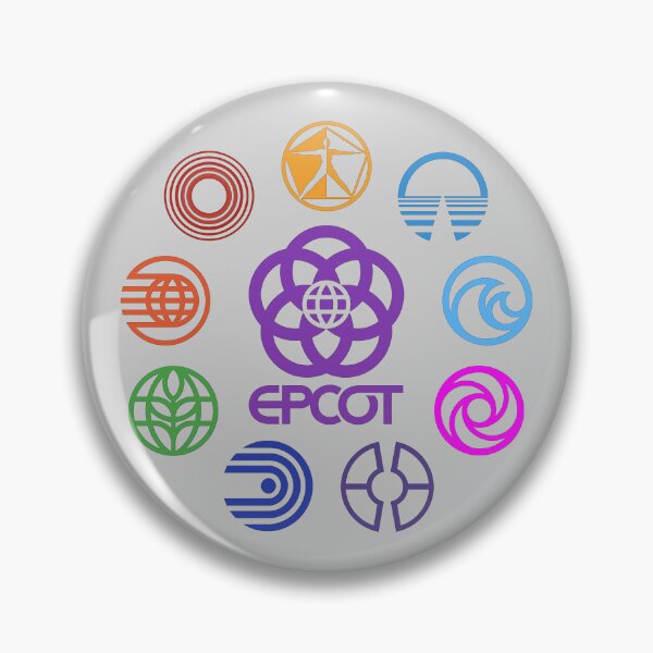 Item preview, EPCOT Retro Logos designed and sold by MPopsMSocks.