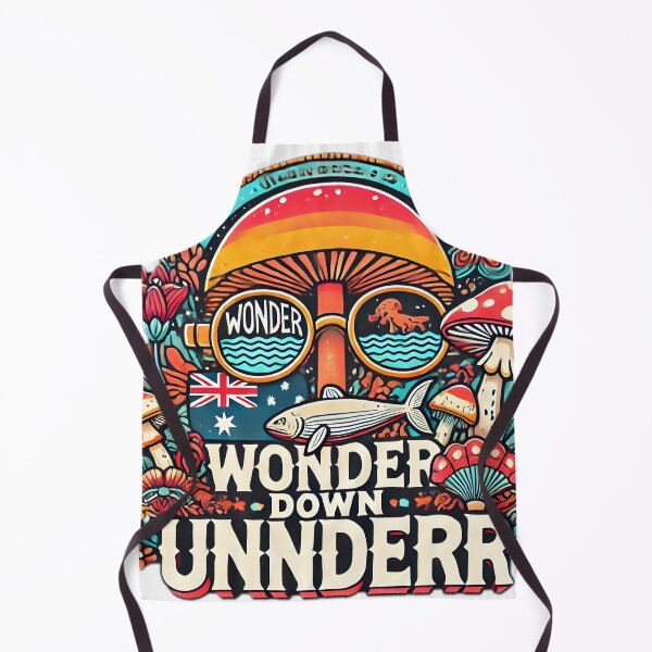 Item preview, Wonder Down Under Sticker designed and sold by NCNGDESIGN.