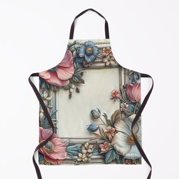 Item preview, Vintage floral frame designed and sold by MendaciousMina.