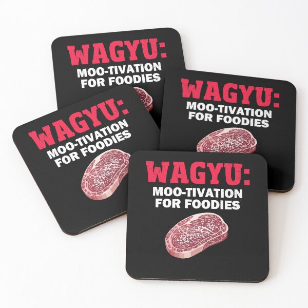 Item preview, Wagyu for Foodies funny T-Shirt designed and sold by Extra Rice Tees.