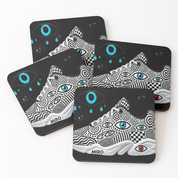 Item preview, Miró-Inspired Sneaker with Textured Surfaces Reloaded Premium Trendy Best Gift designed and sold by Imaginarium of Chaos falcon88 .