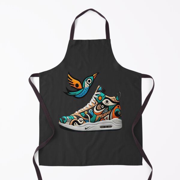 Item preview, Miró-Inspired Sneaker with Bird Motifs Reloaded Premium Trendy Best Gift designed and sold by Imaginarium of Chaos falcon88 .