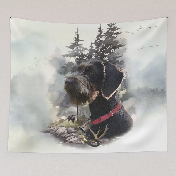 Item preview, Wirehaired Pointer, GWP , Art designed and sold by TammyHunterArt.