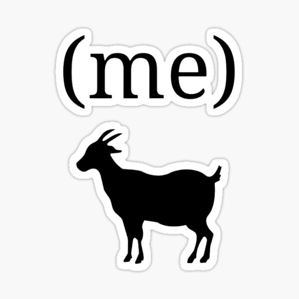 Item preview, I'm the GOAT designed and sold by Hustle Corner.