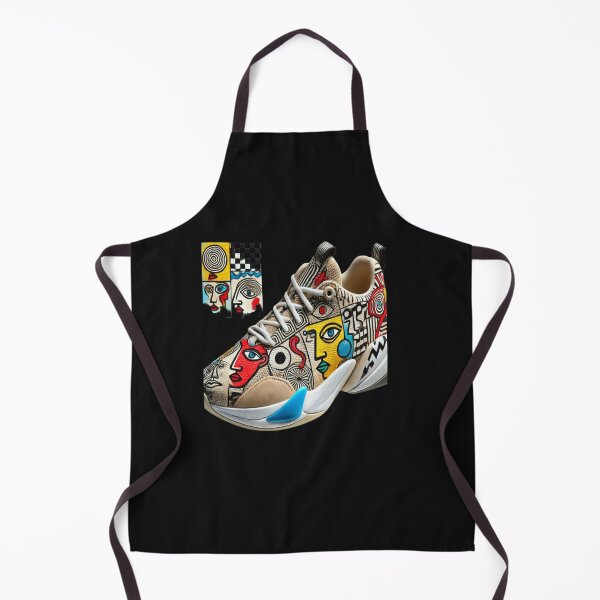 Item preview, Miró-Inspired Sneaker with Abstract Eyes Reloaded Premium Trendy Best Gift designed and sold by Imaginarium of Chaos falcon88 .
