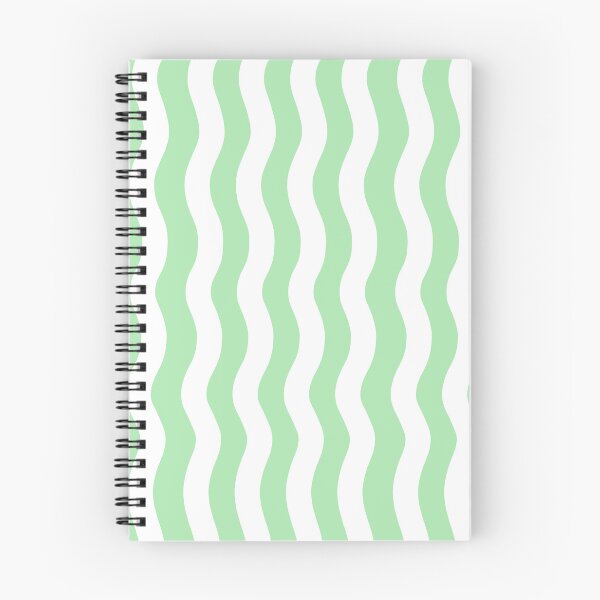 Item preview, Abstract Wavy Lines White and Green designed and sold by OneThreeSix.