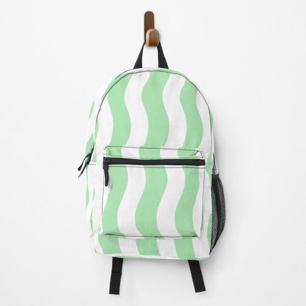 Item preview, Abstract Wavy Lines White and Green designed and sold by OneThreeSix.