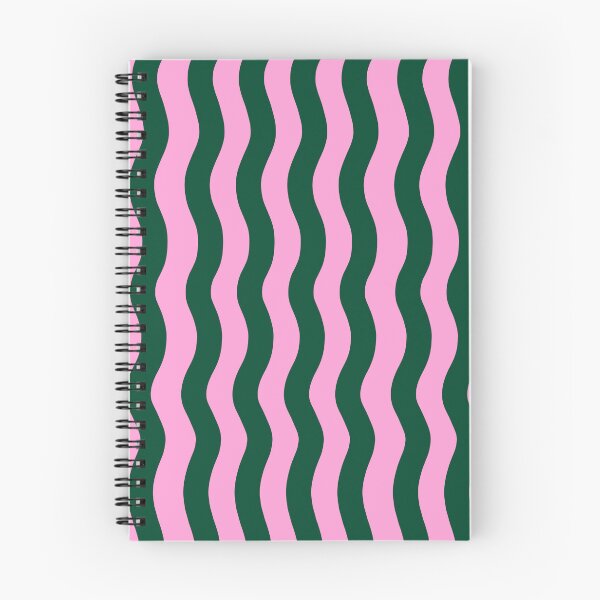 Item preview, Abstract Wavy Lines Green and Pink designed and sold by OneThreeSix.