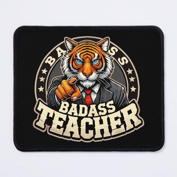Item preview, Tough Teacher Tiger Strict Cool Gift designed and sold by Pineapple-Tree.