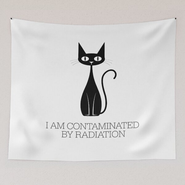 Item preview, I Am Contaminated With Radiation - This funny gift is perfect for fans of dark humor, sci-fi aesthetics, and unique radioactive-themed designs. designed and sold by ZyziowskyArt.