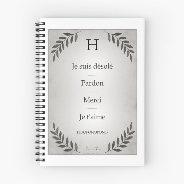 Item preview, Ho'oponopono, secret of happiness and appeasement | Poster designed and sold by Audrey Janvier | AJD.
