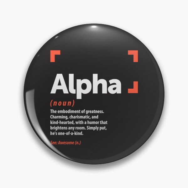 Item preview, Alpha Definition Personalized Name Alpha designed and sold by cidolopez.