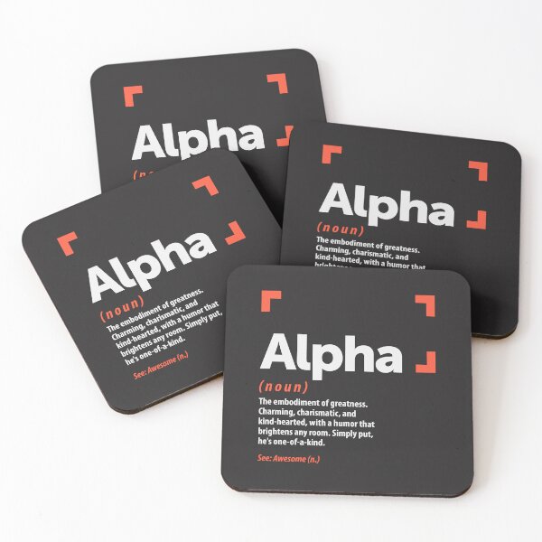 Item preview, Alpha Definition Personalized Name Alpha designed and sold by cidolopez.