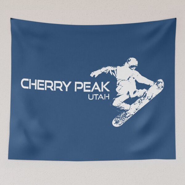 Item preview, Cherry Peak Resort Utah Snowboarder designed and sold by Esskay Designs.