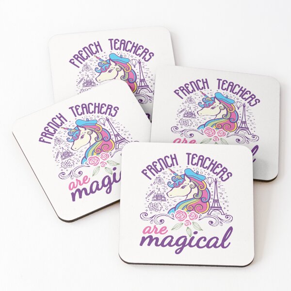 Item preview, French Teachers Are Magical Unicorn designed and sold by jaygo.