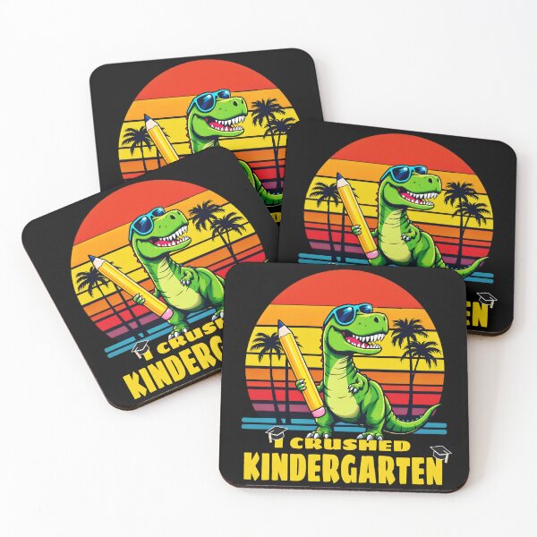 Item preview, I Crushed Kindergarten Cute Dinosaur  designed and sold by AlphaTeez.