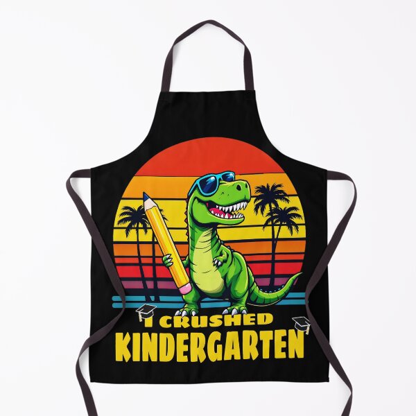 Item preview, I Crushed Kindergarten Cute Dinosaur  designed and sold by AlphaTeez.