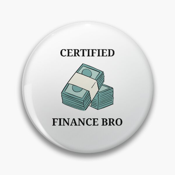 Item preview, Certified Finance Bro designed and sold by Hustle Corner.