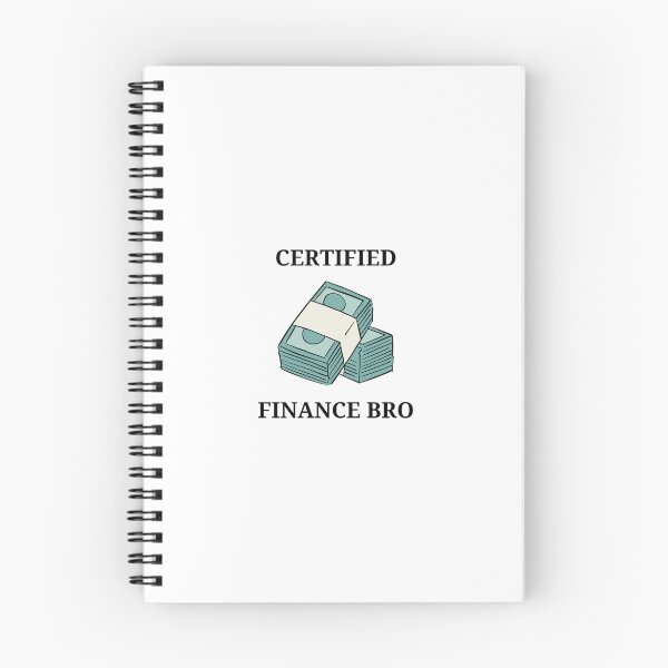 Item preview, Certified Finance Bro designed and sold by Hustle Corner.