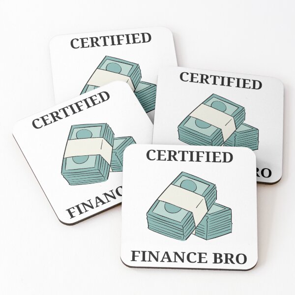 Item preview, Certified Finance Bro designed and sold by Hustle Corner.