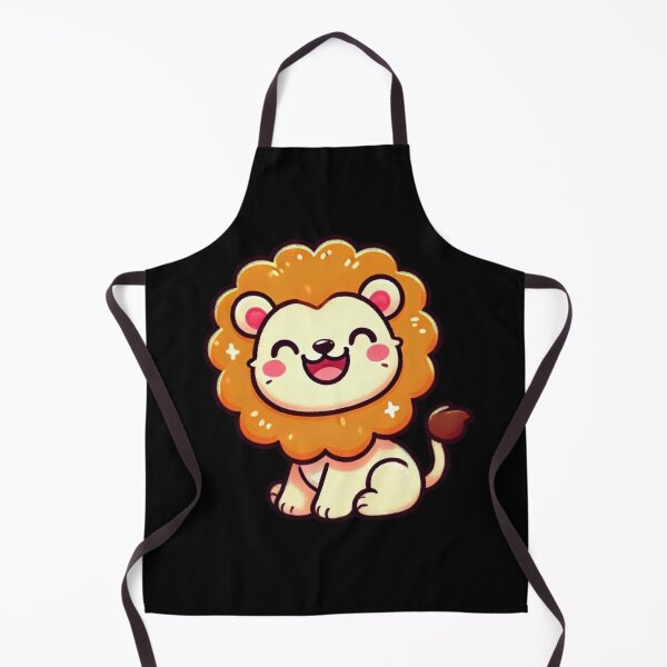 Item preview, Smiling Lion: Cheerful Wildlife Design designed and sold by Shtex.