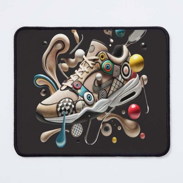 Item preview, Surrealist Sneaker with Floating Elements Reloaded Premium Trendy Best Gift designed and sold by Imaginarium of Chaos falcon88 .