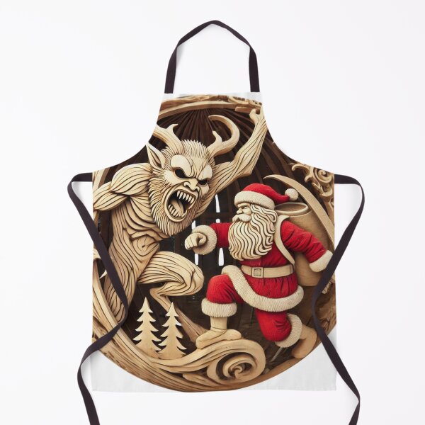 Item preview, Santa fight the Devil designed and sold by VoriDesign.