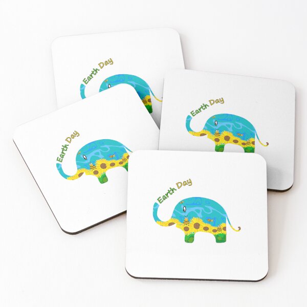 Item preview, Save The Planet Climate Action Elephant April 22 designed and sold by Sartoris Art.