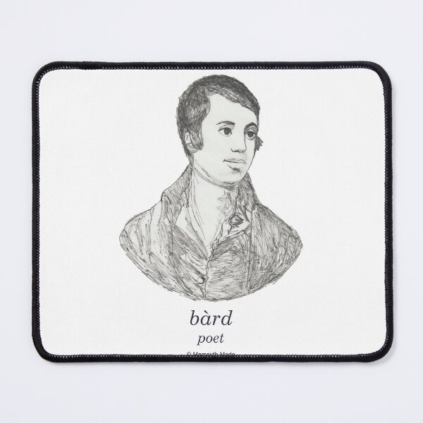 Item preview, poet | bàrd with Scottish Gaelic translation designed and sold by Mamaidh Made.