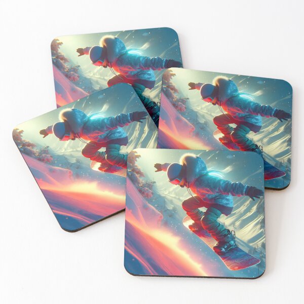 Aperçu de l'œuvre Snowboard Radical créée et vendue par GalleryBrisArt.