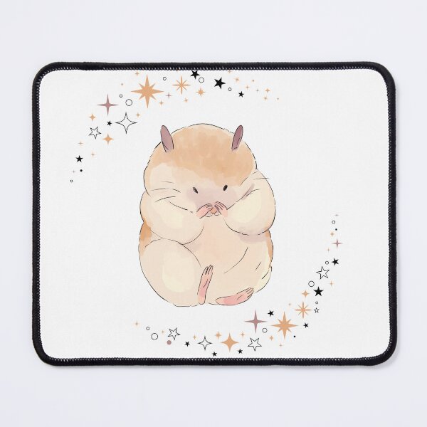 Item preview, Sparkling Hamster - Cute & Shiny Hamster Art Design designed and sold by Kabootri.