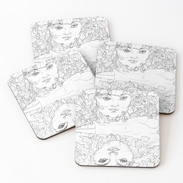 Item preview, the holly queen and the oak queen designed and sold by lauriedidi.
