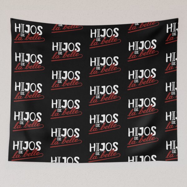 Item preview, Hijos de La Belle Logo - for Dark Background designed and sold by mimogoshopping.