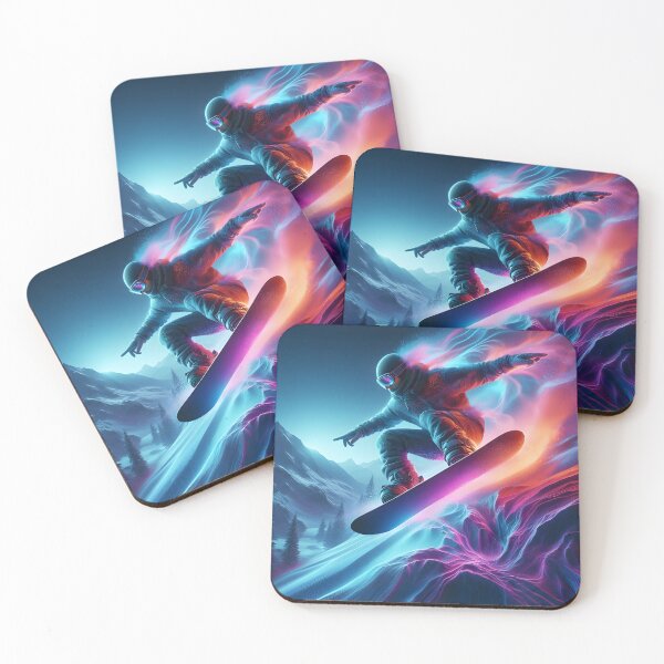 Aperçu de l'œuvre Snowboard Radical créée et vendue par GalleryBrisArt.