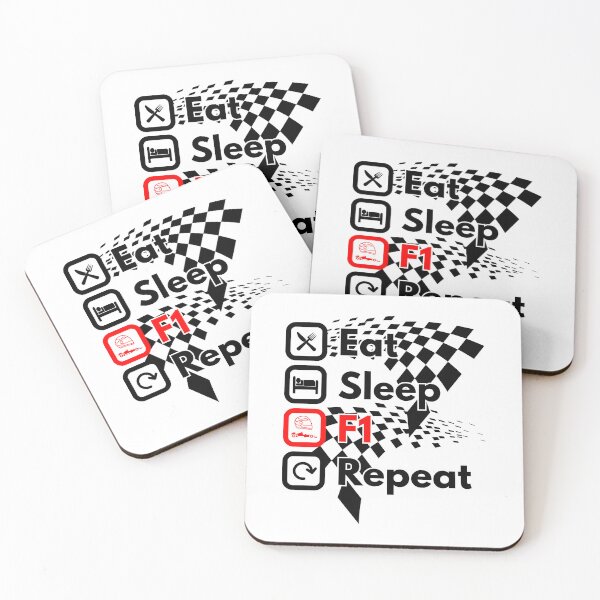 Item preview, Eat Sleep F1 Repeat - Formula 1 designed and sold by aipolohu.