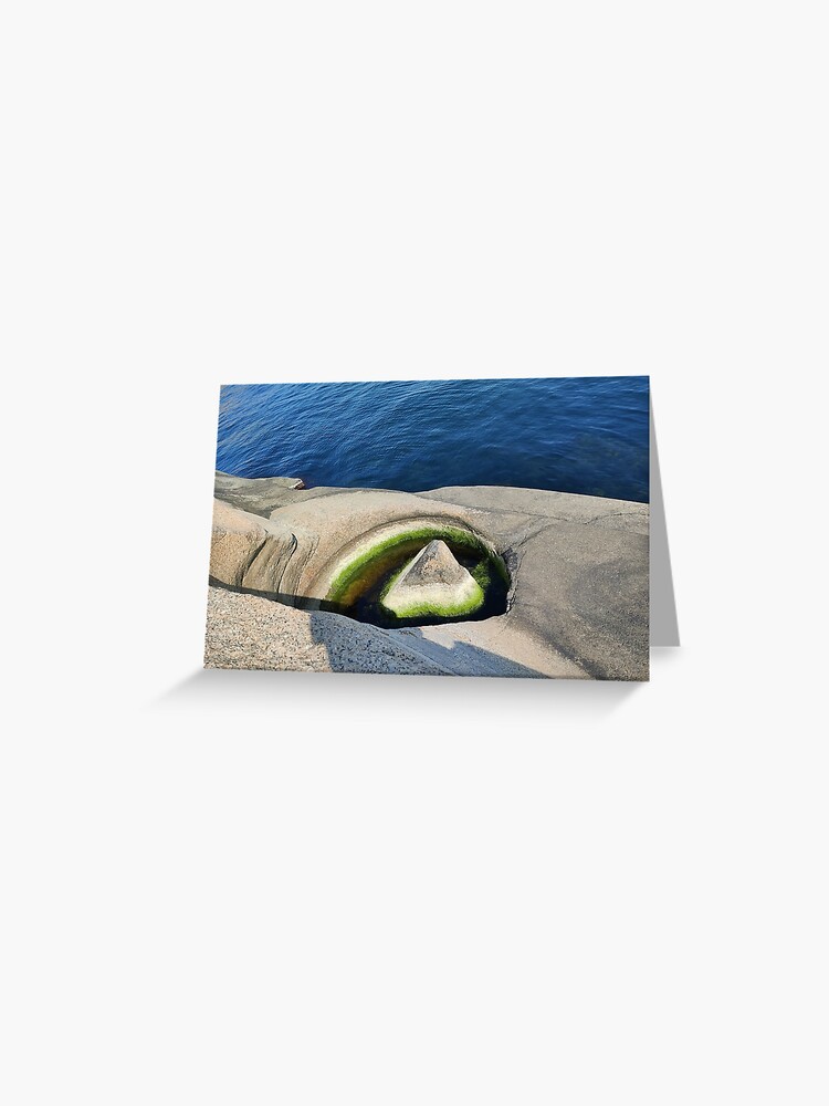 Thumbnail 1 of 2, Greeting Card, Jettegryte - a natural wonder designed and sold by AmalymaDesign.