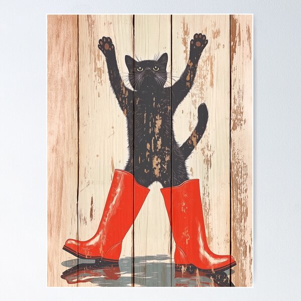 Item preview, Puss In Boots. designed and sold by Shoot-The-Moon.