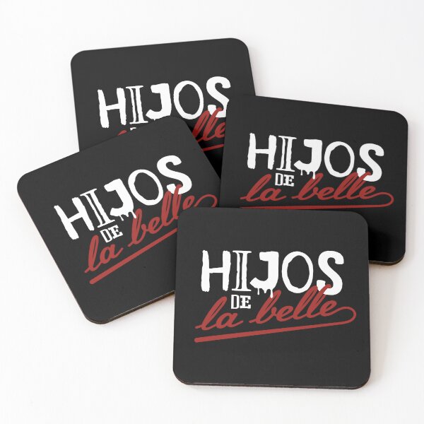 Item preview, Hijos de La Belle Logo - for Dark Background designed and sold by mimogoshopping.