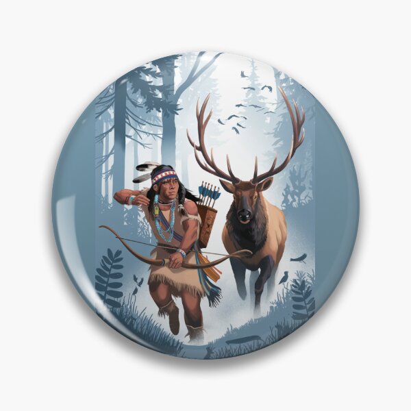 Item preview, Companions of the Savage: The Archer and the Deer designed and sold by cristina1001.
