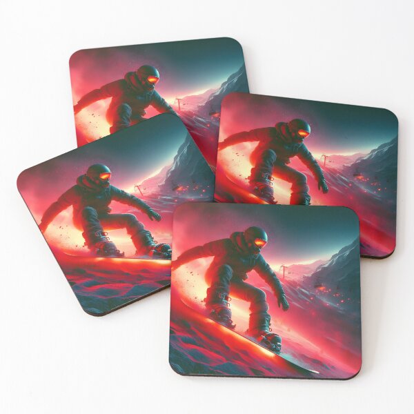 Aperçu de l'œuvre Snowboard Radical créée et vendue par GalleryBrisArt.