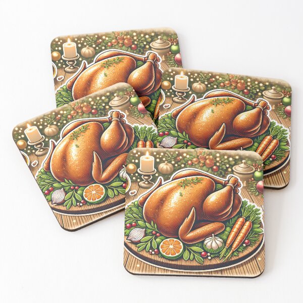 Item preview, Golden Roast Turkey Feast designed and sold by Peelya.