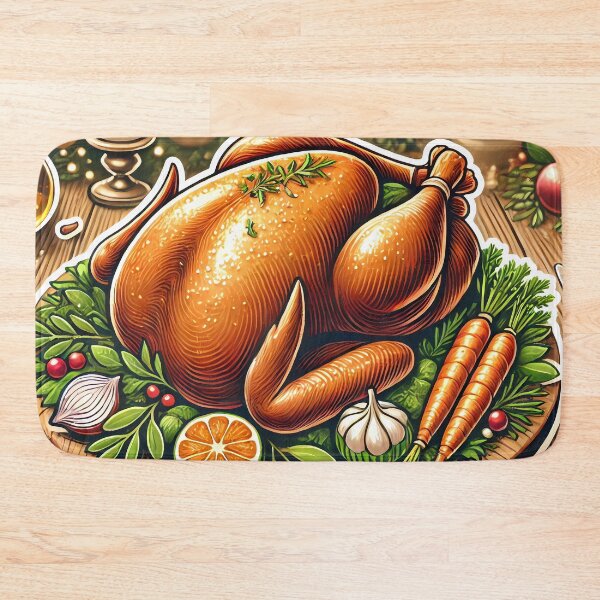 Item preview, Golden Roast Turkey Feast designed and sold by Peelya.