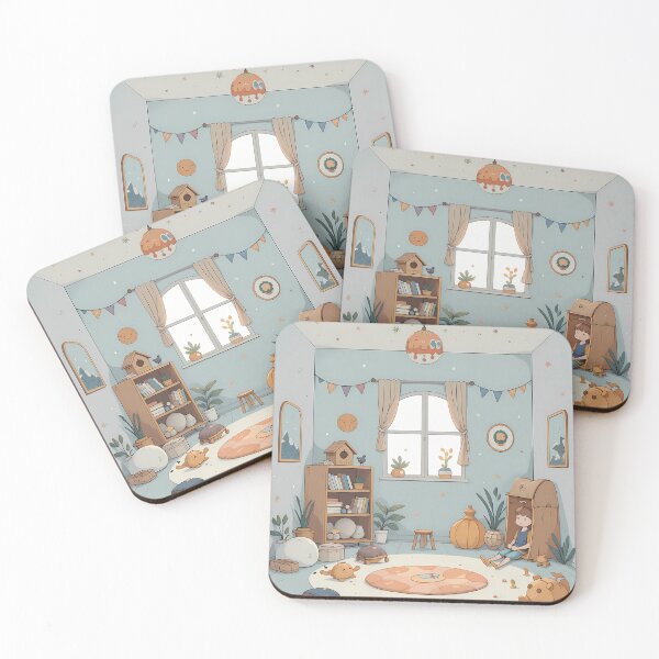 Item preview, Room Fantasy Blossom Utopia Whimsical World Magical Cityscape designed and sold by ART ATTACK ZONE.