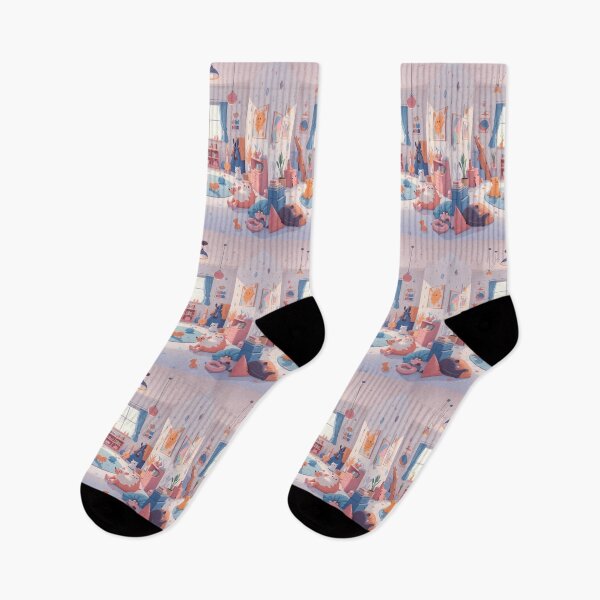 Item preview, Home Fantasy Blossom Utopia Whimsical World Magical Cityscape designed and sold by ART ATTACK ZONE.