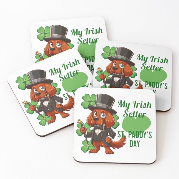 Artikelvorschau, Irish Setter St. Patricks Day entworfen und verkauft von KTDesigns321.