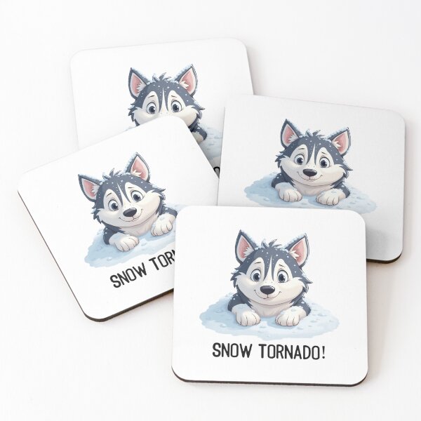 Item preview, Husky Snow Tornado Logo designed and sold by Super Perception.