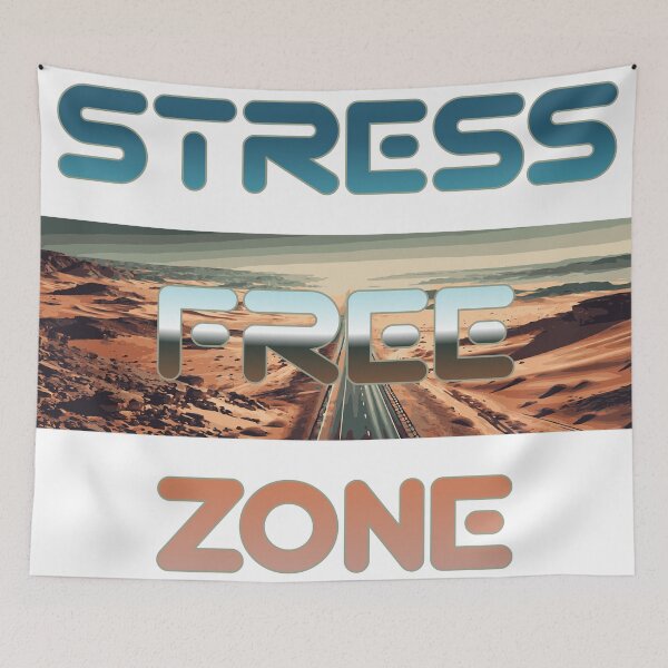 Item preview, Stress Free Zone designed and sold by StormandStar.